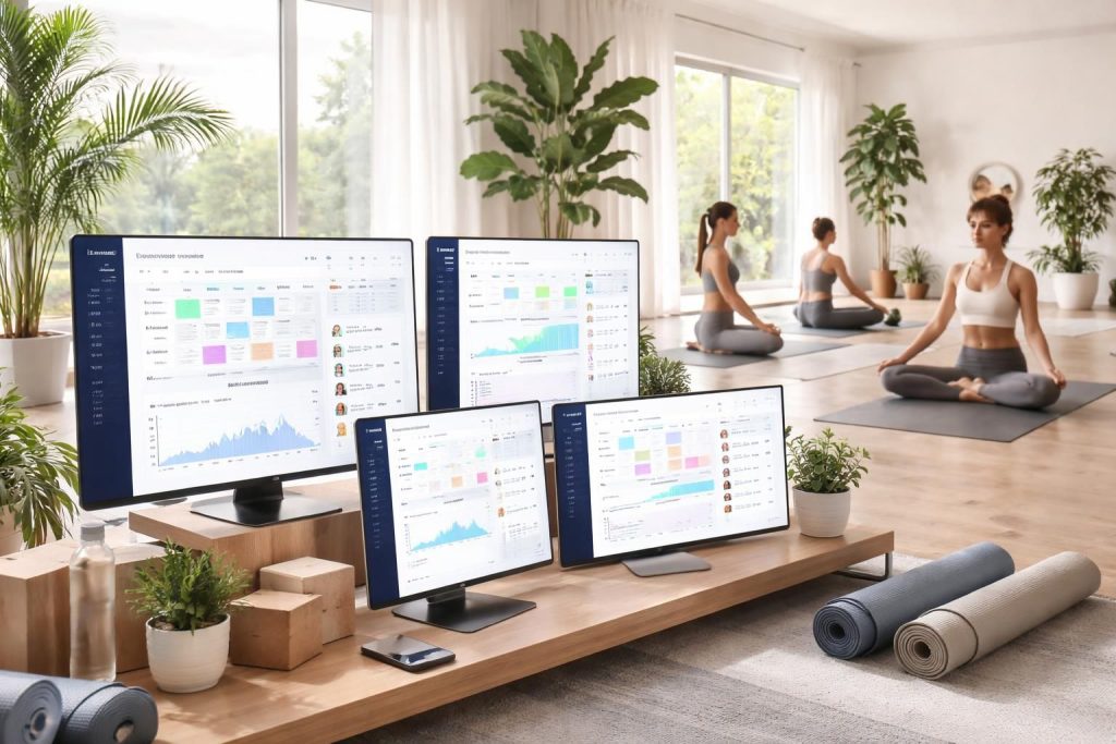 découvrez les meilleures applications de gestion pour studios de yoga avec mindbody, glofox et gymlib, optimisez votre planning, vos réservations et la fidélisation de vos clients.