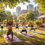 découvrez comment profiter d'un budget bien-être à montréal grâce aux studios de yoga abordables et aux cours gratuits offerts dans les parcs de la ville.
